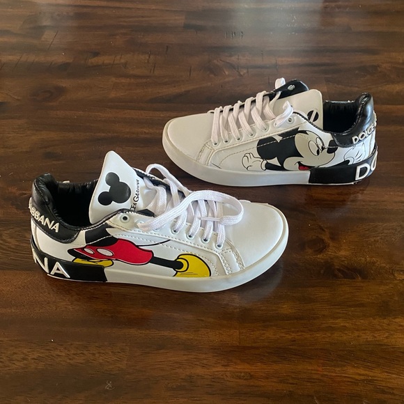 Dolce Gabbana Mickey Mouse Sneakers - Picture 4 of 14